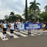 Desfile cívico-militar abre programação de aniversário de 77 anos de Amambai