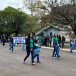 Desfile cívico-militar abre programação de aniversário de 77 anos de Amambai