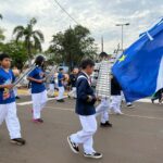 Desfile cívico-militar abre programação de aniversário de 77 anos de Amambai