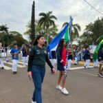 Desfile cívico-militar abre programação de aniversário de 77 anos de Amambai