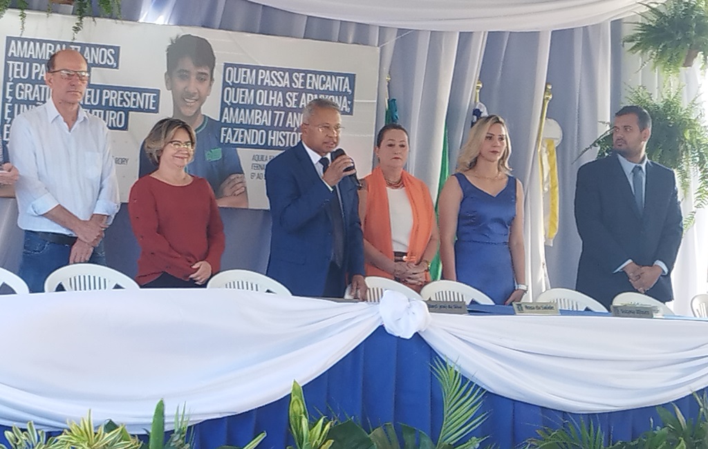 “Agro alavanca nosso município e nosso Estado rumo ao desenvolvimento”, diz Darci em seu pronunciamento na abertura da Expobai 2025
