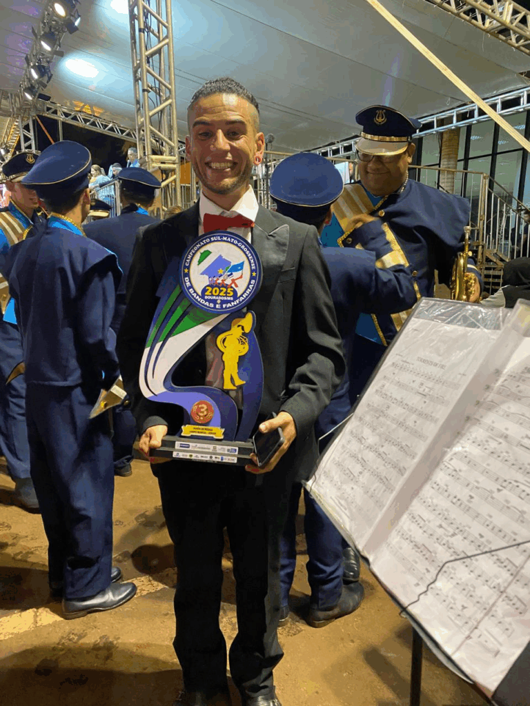 Banda Municipal Tom Jobim estreia nova formação e conquista destaque em campeonato estadual