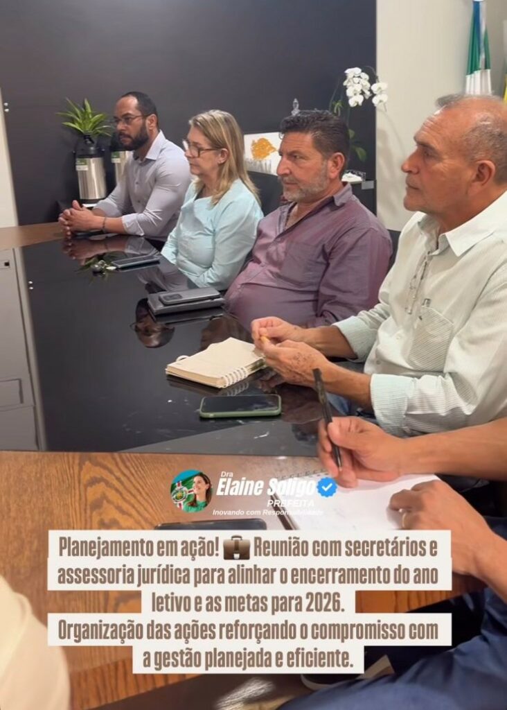 Prefeitura de Aral Moreira realiza reunião de planejamento para o encerramento do ano letivo e metas para 2026 Prefeitura de Aral Moreira realiza reunião de planejamento para o encerramento do ano letivo e metas para 2026