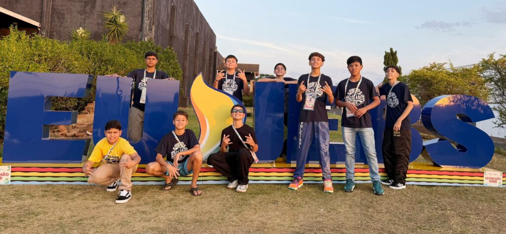 Após vencer RJ na estreia vôlei masculino de Caarapó enfrenta SC pelos Jogos Escolares Brasileiros 2025