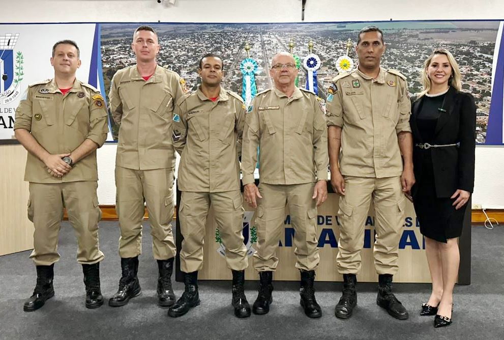 Por indicação de Suzana Ulisses, Câmara Municipal homenageia bombeiros por salvar vida de homem em Amambai Por indicação de Suzana Ulisses, Câmara Municipal homenageia bombeiros por salvar vida de homem em Amambai