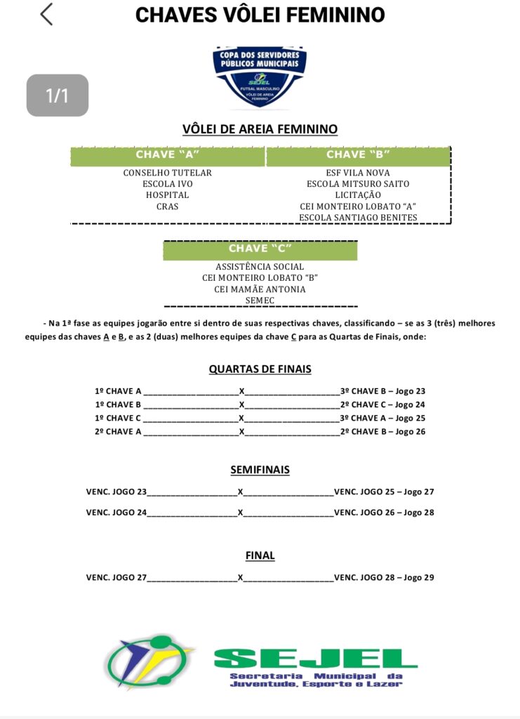 Paranhos abriu nessa quarta-feira a Copa dos Servidores Públicos Municipais 2025