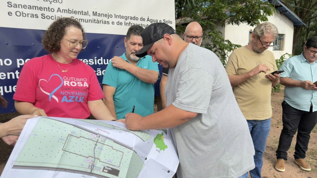 Itaquiraí: Prefeito Thalles Tomazelli assina ordem de serviço para reforma e revitalização do Bosque Municipal Itaquiraí: Prefeito Thalles Tomazelli assina ordem de serviço para reforma e revitalização do Bosque Municipal