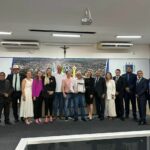 Vereadora Suzana Ulisses entrega moção de congratulação ao presidente do CAV e diretoria pelo 8º Encontro dos Filhos e Amigos de Amambai
