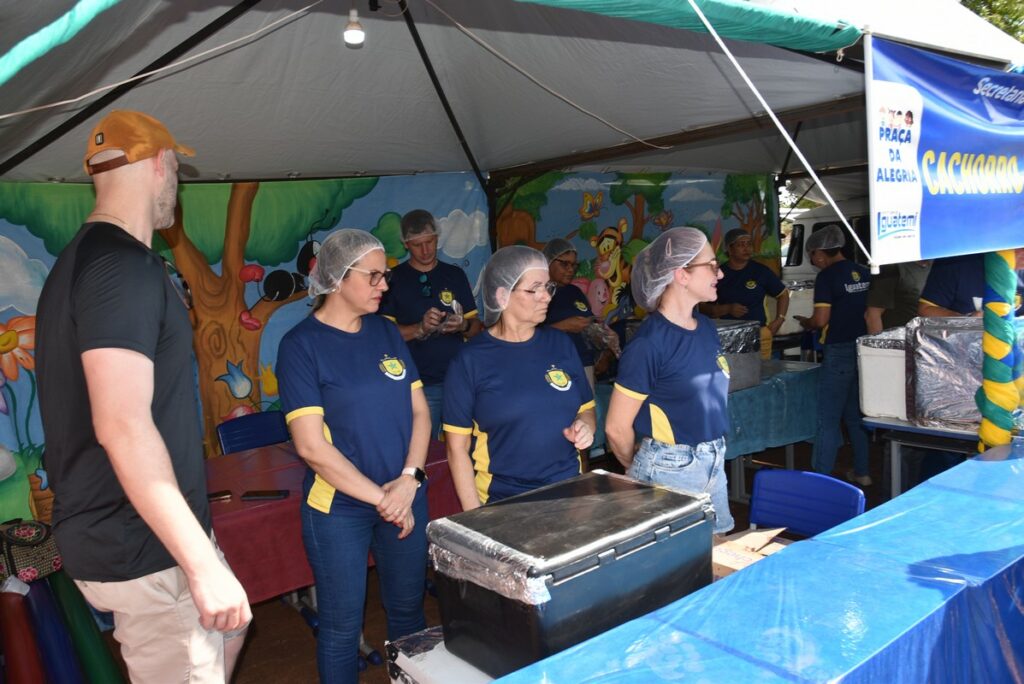 Praça da Alegria reuniu milhares de crianças na Praça João Francisco Lopes, em Iguatemi