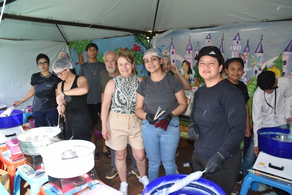 Praça da Alegria reuniu milhares de crianças na Praça João Francisco Lopes, em Iguatemi