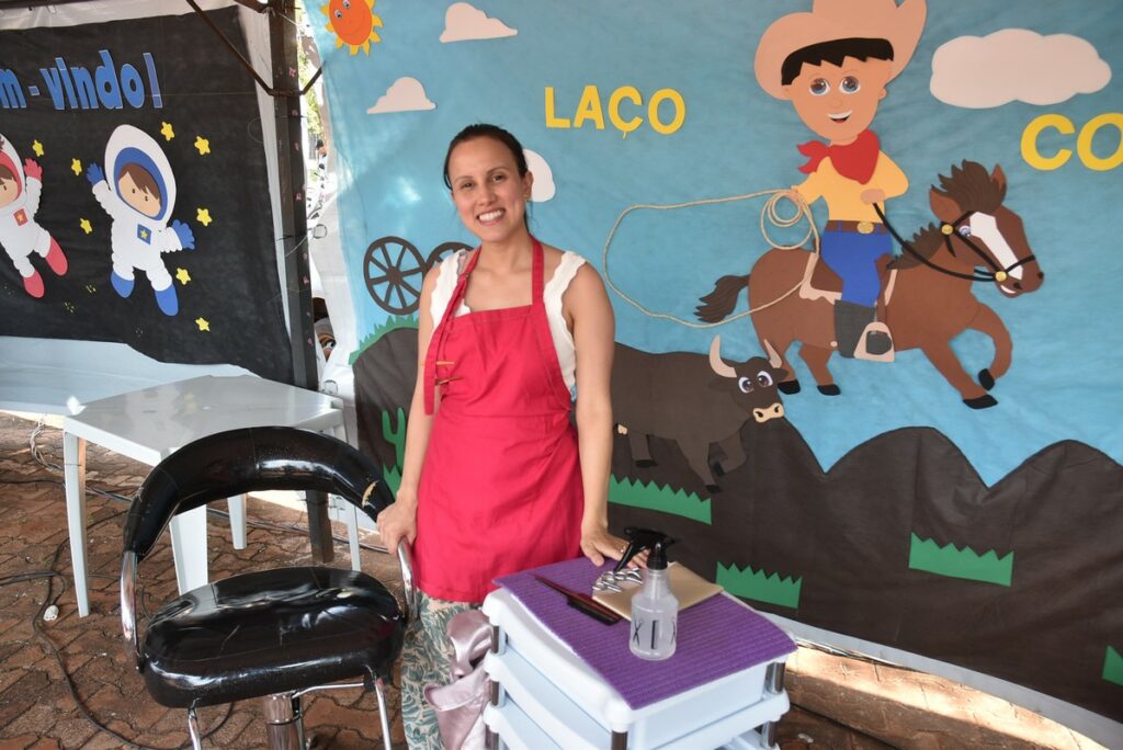 Praça da Alegria reuniu milhares de crianças na Praça João Francisco Lopes, em Iguatemi