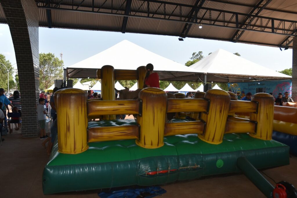 Praça da Alegria reuniu milhares de crianças na Praça João Francisco Lopes, em Iguatemi