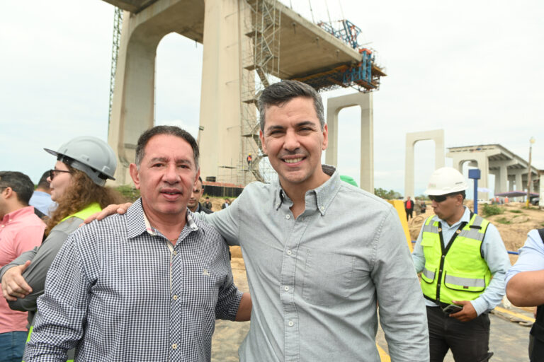 Rota Bioceânica: Gerson acompanha comitiva de MS em visita técnica às obras da Ponte Bioceânica