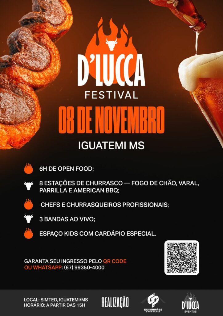 Iguatemi: D’Lucca Festival, o maior festival de churrasco do Cone Sul, acontece em novembro