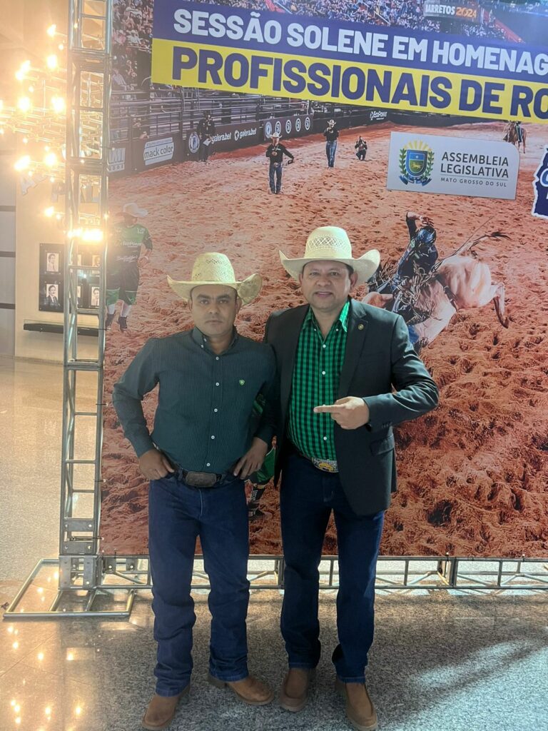 Amambai: Vereador e locutor Paulo Sérgio é homenageado na Assembleia Legislativa de Mato Grosso do Sul