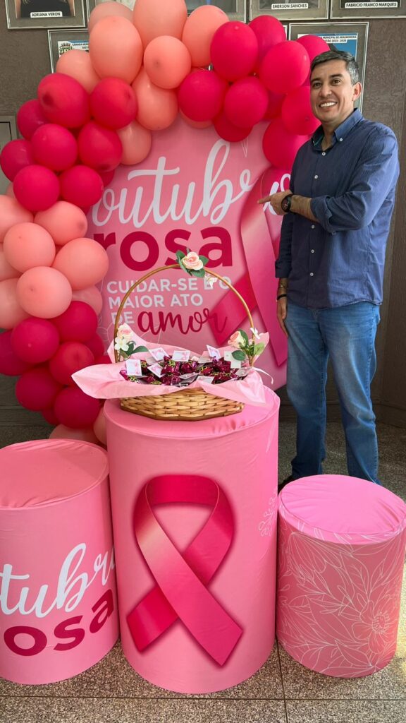 Ação do Outubro Rosa leva atendimentos gratuitos às mulheres de Aral Moreira Ação do Outubro Rosa leva atendimentos gratuitos às mulheres de Aral Moreira