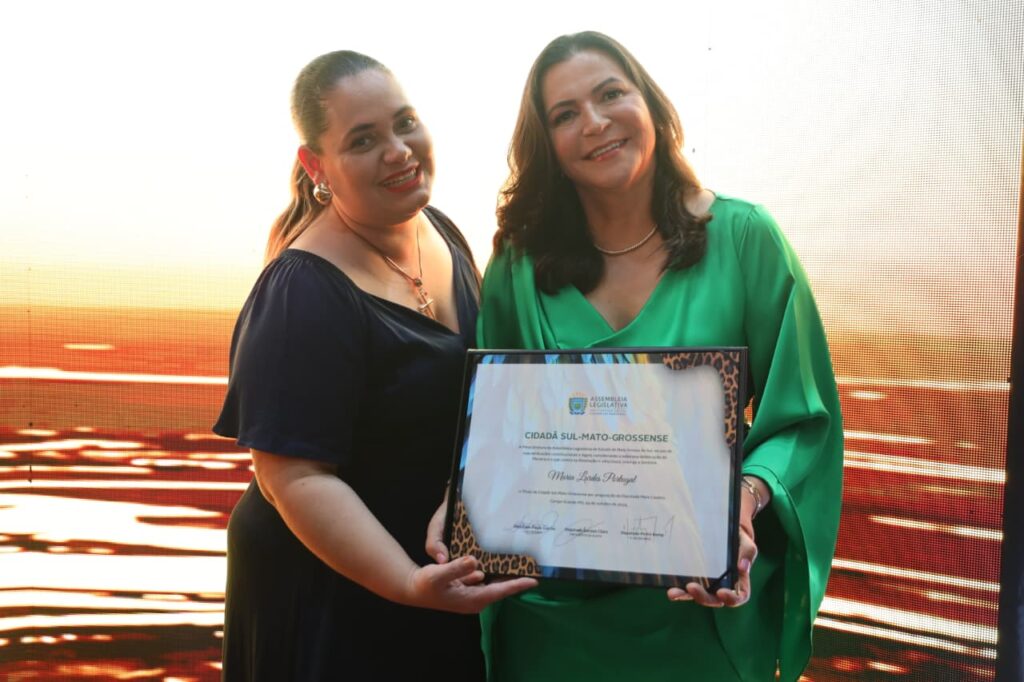 Prefeita Lurdes Portugal é homenageada com título de cidadã sul-mato-grossense e celebra reconhecimento ao trabalho por Caarapó Prefeita Lurdes Portugal é homenageada com título de cidadã sul-mato-grossense e celebra reconhecimento ao trabalho por Caarapó