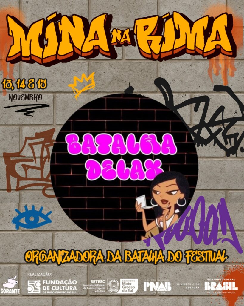 Dourados recebe 1º Festival Mina na Rima com premiação e oficinas gratuitas Dourados recebe 1º Festival Mina na Rima com premiação e oficinas gratuitas