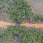 Prefeitura de Iguatemi reforma ponte sobre o córrego Pirajuí, na popular estrada velha