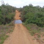 Prefeitura de Iguatemi reforma ponte sobre o córrego Pirajuí, na popular estrada velha