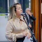Lia Nogueira comemora o início da obra da passarela da MS 156 em Dourados