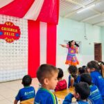CEI Criança Feliz de Paranhos recebe apresentação da Turma da Alegria