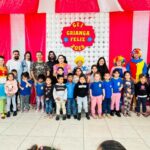 CEI Criança Feliz de Paranhos recebe apresentação da Turma da Alegria