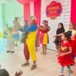 CEI Criança Feliz de Paranhos recebe apresentação da Turma da Alegria