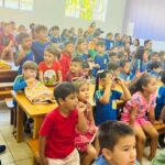 CEI Criança Feliz de Paranhos recebe apresentação da Turma da Alegria