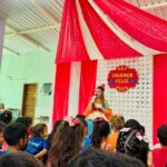 CEI Criança Feliz de Paranhos recebe apresentação da Turma da Alegria