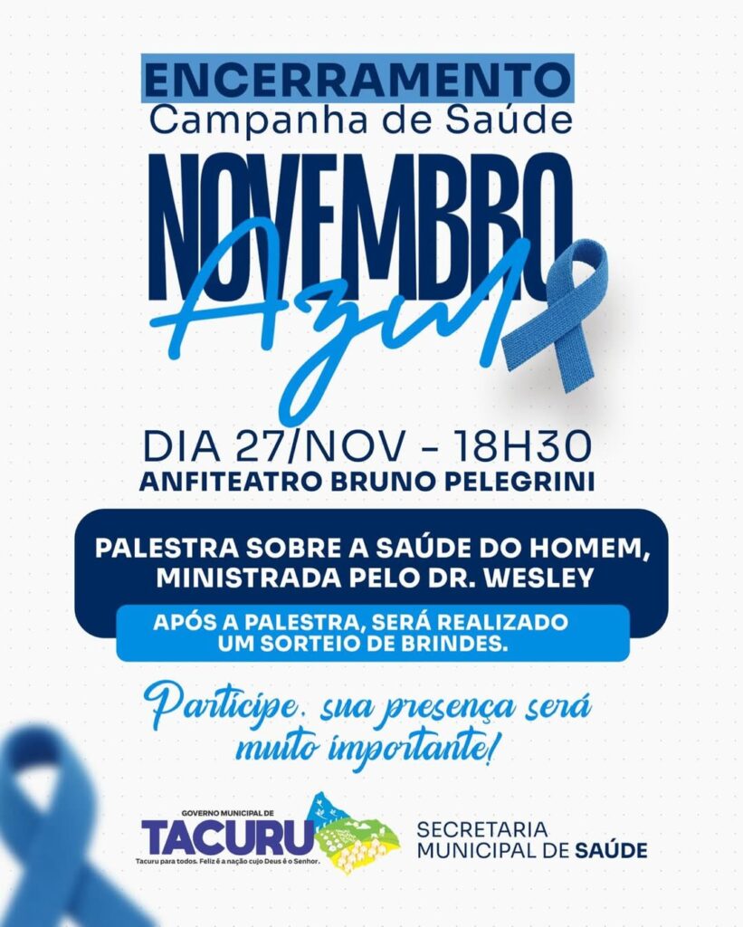 Tacuru realiza ações voltadas à saúde do homem e à atualização de cadastros dos moradores