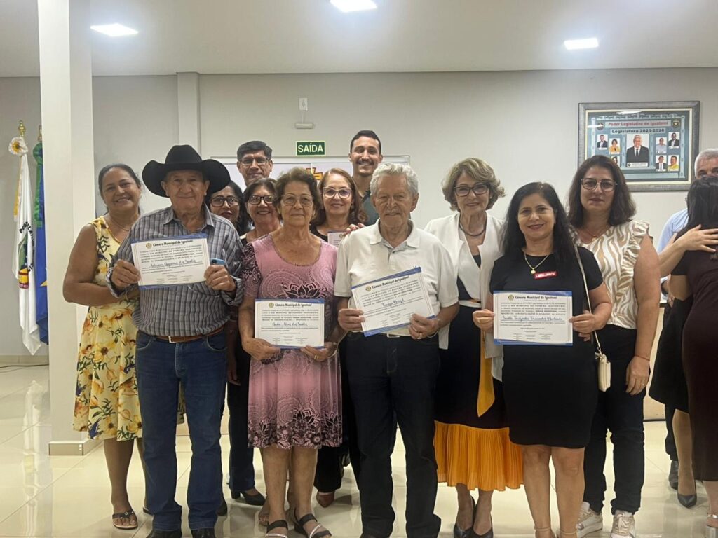 Câmara de Iguatemi aprova moção em homenagem aos pioneiros de Iguatemi e delibera projetos que valorizam a memória histórica do município