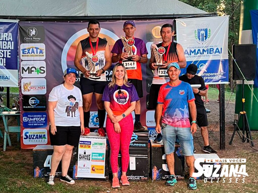 Apoiadora do evento Suzana Ulisses destaca o sucesso da 1ª Corrida Rota Crepúsculo em Amambai