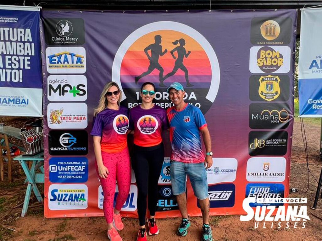 Apoiadora do evento Suzana Ulisses destaca o sucesso da 1ª Corrida Rota Crepúsculo em Amambai