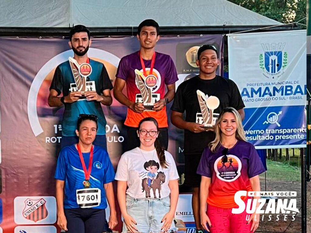 Apoiadora do evento Suzana Ulisses destaca o sucesso da 1ª Corrida Rota Crepúsculo em Amambai