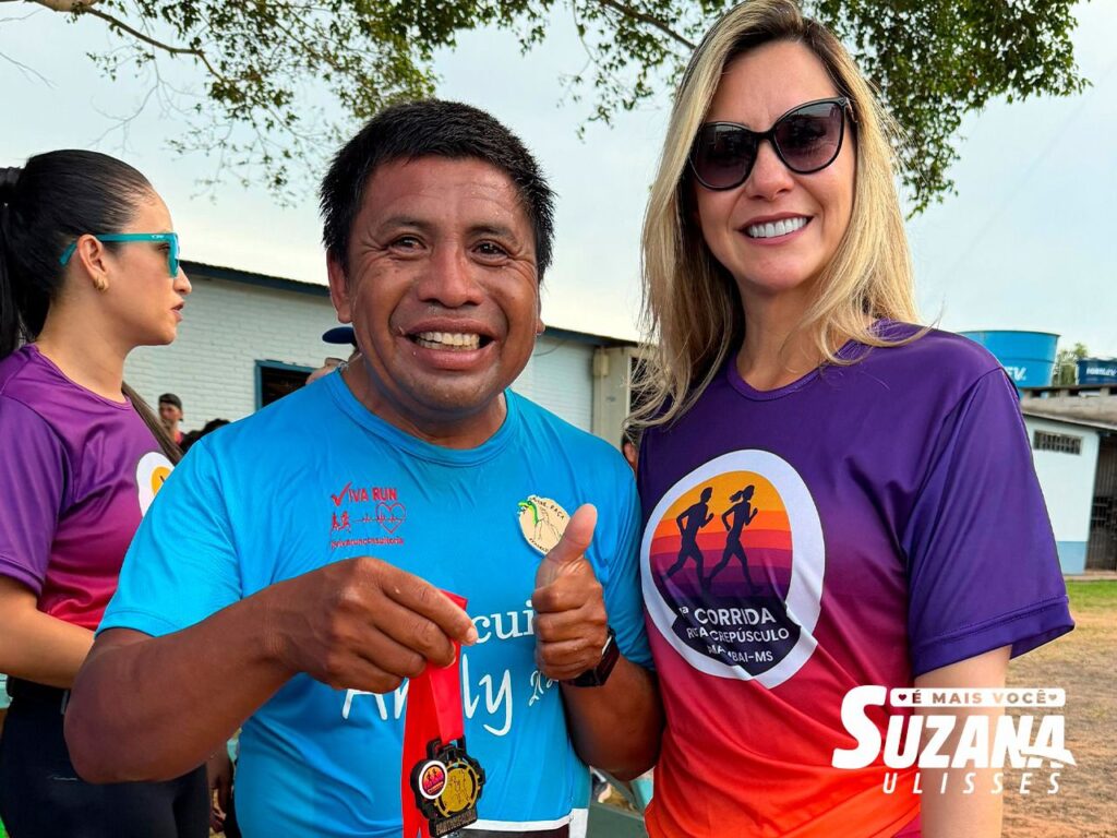 Apoiadora do evento Suzana Ulisses destaca o sucesso da 1ª Corrida Rota Crepúsculo em Amambai