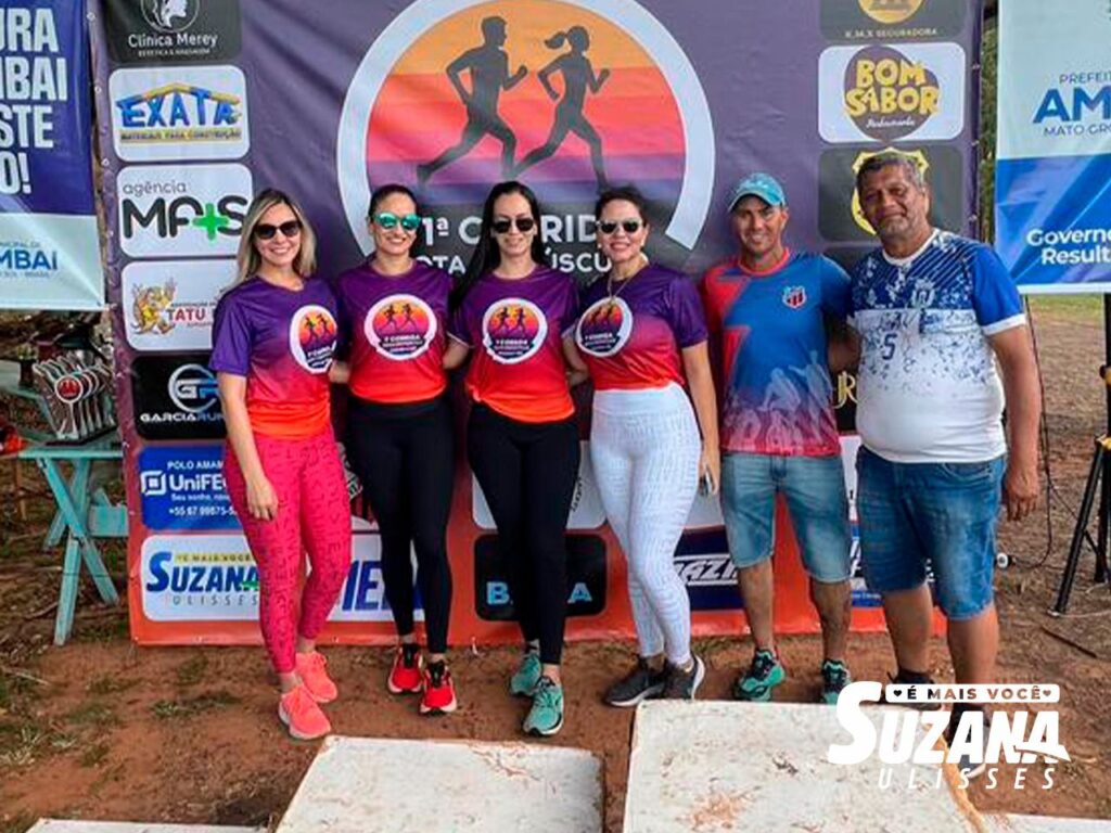 Apoiadora do evento Suzana Ulisses destaca o sucesso da 1ª Corrida Rota Crepúsculo em Amambai