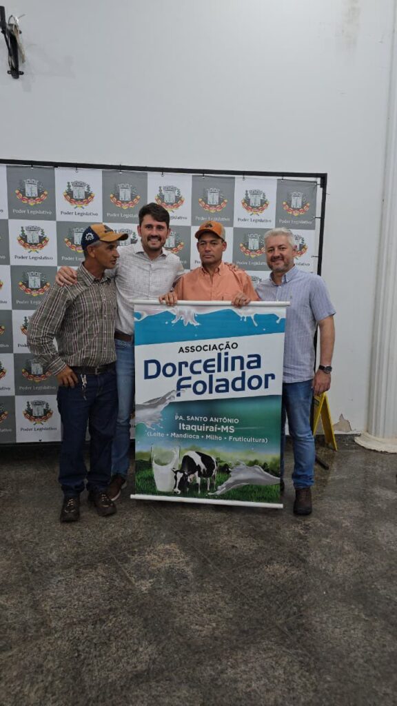 Itaquiraí: Prefeito Thalles Tomazelli participa de audiência pública sobre a crise leiteira que atinge os produtores do Cone Sul