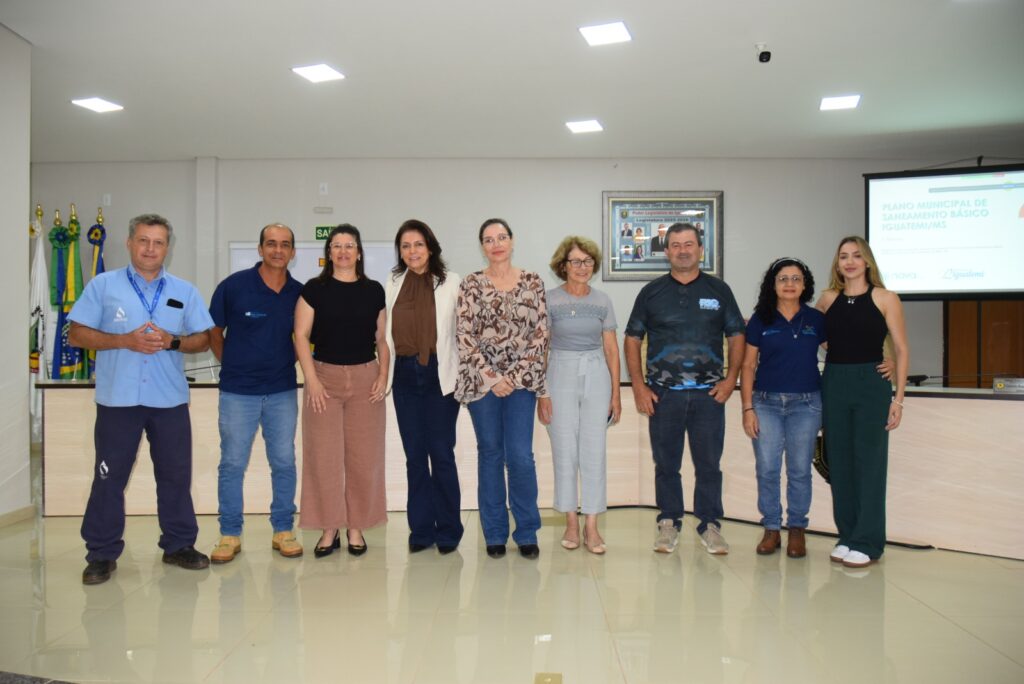 Palestra tratou do plano de saneamento básico no município de Iguatemi