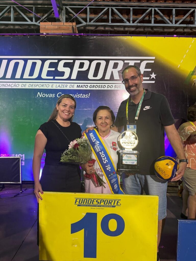 Eldorado conquista o 1º lugar no Concurso de Miss 70+ nos Jogos da Melhor Idade de Mato Grosso do Sul Eldorado conquista o 1º lugar no Concurso de Miss 70+ nos Jogos da Melhor Idade de Mato Grosso do Sul