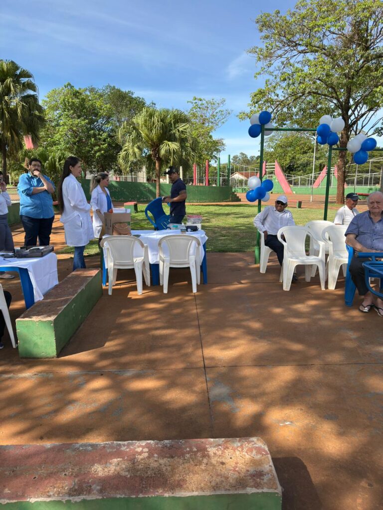 João Paulo apresenta Projeto de Lei e acompanha ação do Novembro Azul em Nova América em Caarapó