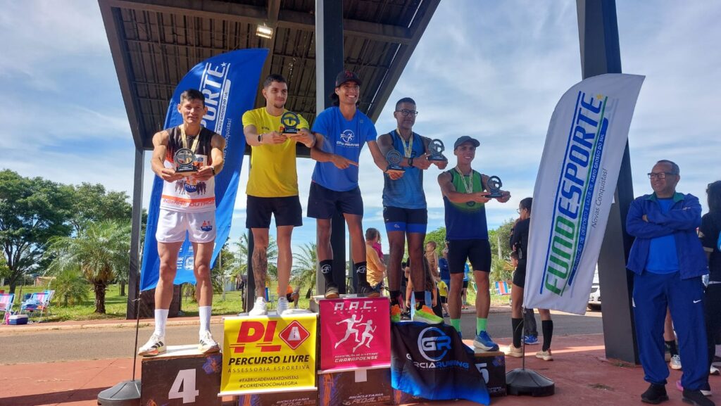 Run Sapucaia conquista troféu de maior equipe na II Corrida Circuito Analy, em Amambai