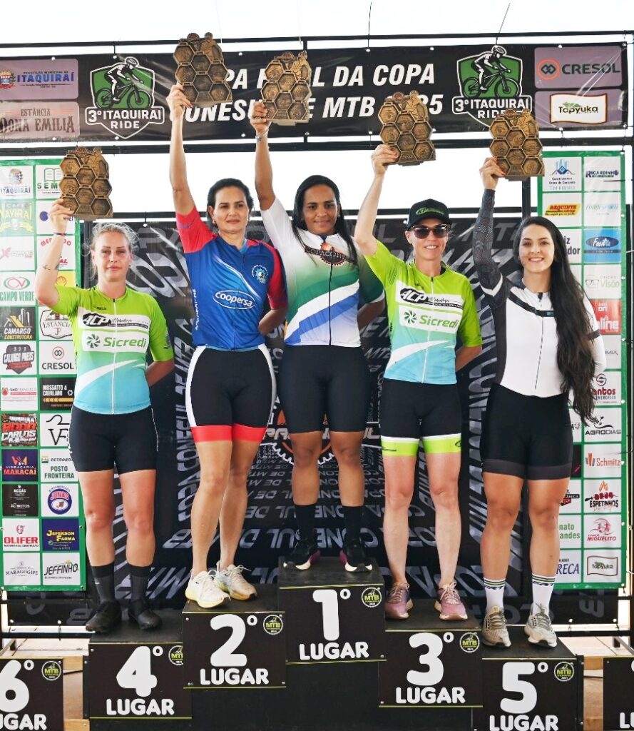 Ciclismo de Amambai conquistou três títulos de campeão e vários pódios na Copa Conesul de MTB 2025