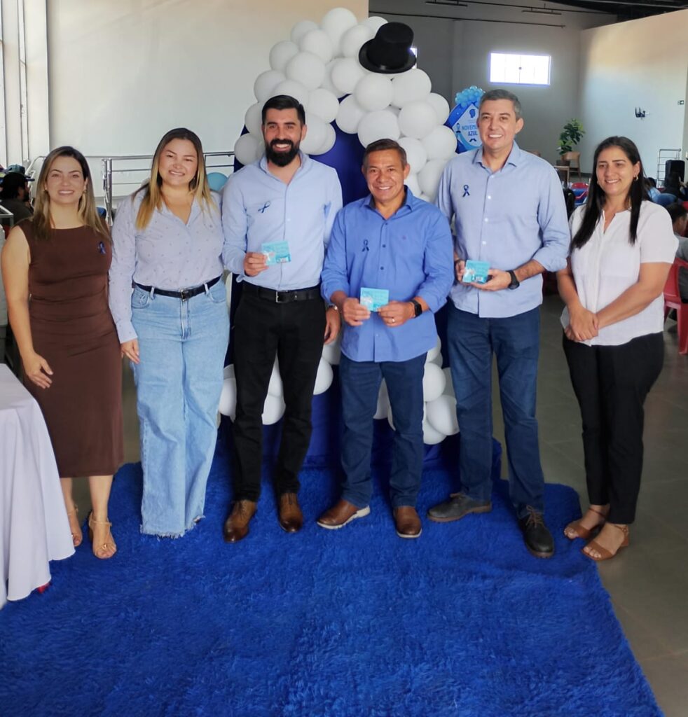 Legislativo e Executivo de Aral Moreira recepcionam senador Nelsinho Trad