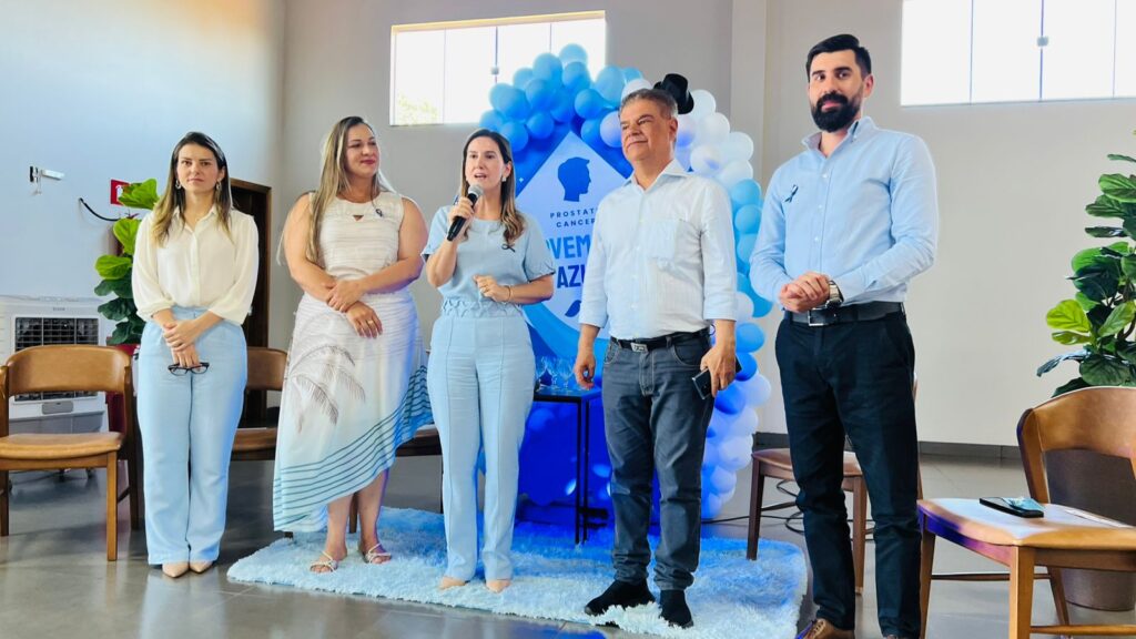 Legislativo e Executivo de Aral Moreira recepcionam senador Nelsinho Trad