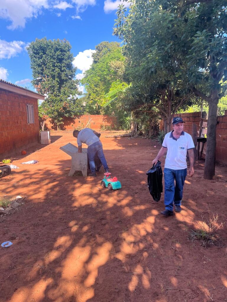 Secretaria de Saúde da Prefeitura de Iguatemi inicia mutirão de limpeza de combate à dengue