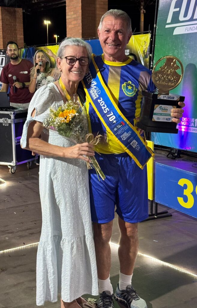Iguatemiense conquista o 1º lugar no concurso de Mister 70+ nos Jogos da Melhor Idade de Mato Grosso do Sul