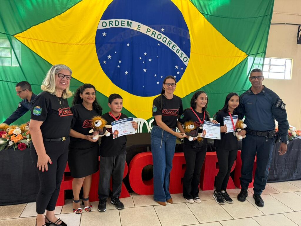 Amambai realiza 31ª Formatura do PROERD e fortalece compromisso com a prevenção às drogas e à violência