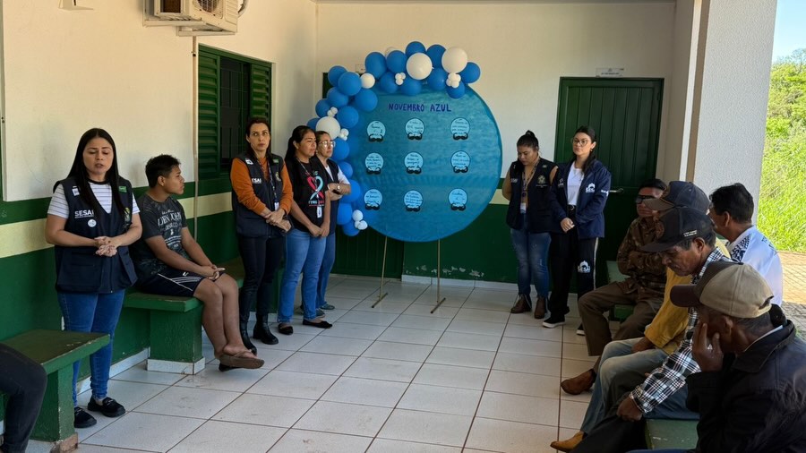 Tacuru: Campanha Novembro Azul leva serviços de saúde a homens do município e aldeias Tacuru: Campanha Novembro Azul leva serviços de saúde a homens do município e aldeias