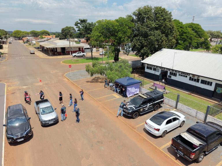 Polícia Civil apoia campanha de combate à violência contra a mulher em Sete Quedas